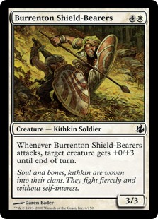 【ENG】【Foil】《ブレンタンの盾持ち/Burrenton Shield-Bearers》[MOR]