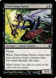 【ENG】【Foil】《とどめの一刺しのフェアリー/Final-Sting Faerie》[MOR]