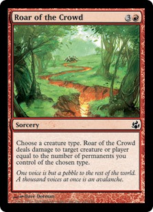 【ENG】【Foil】《群集の咆哮/Roar of the Crowd》[MOR]