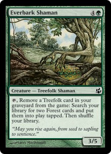 【ENG】【Foil】《永遠樹のシャーマン/Everbark Shaman》[MOR]