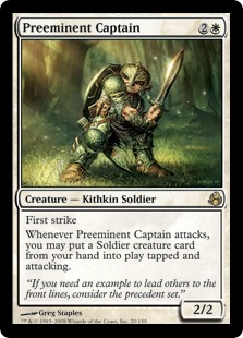 【ENG】【Foil】《秀でた隊長/Preeminent Captain》[MOR]