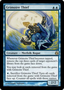 【ENG】《呪文書の盗人/Grimoire Thief》[MOR]