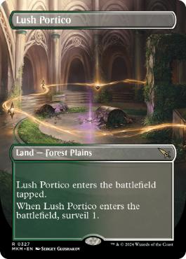 【ENG】【Foil】■ボーダーレス■《草萌ゆる玄関/Lush Portico》[MKM]