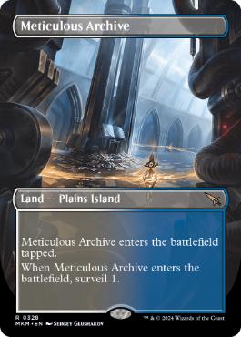 【ENG】【Foil】■ボーダーレス■《行き届いた書庫/Meticulous Archive》[MKM]