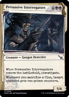【ENG】【Foil】■ショーケース■《説き伏せる尋問者/Persuasive Interrogators》[MKM]