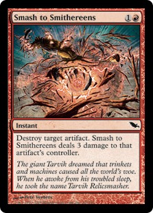 【ENG】【Foil】《粉々/Smash to Smithereens》[SHM]