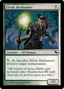【ENG】【Foil】《エルフの呪詛狩り/Elvish Hexhunter》[SHM]