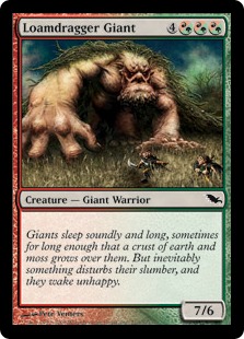 【ENG】【Foil】《土引きずりの巨人/Loamdragger Giant》[SHM]
