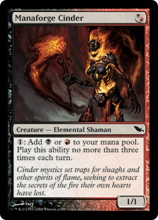 【ENG】【Foil】《魔力炉の燃えがら/Manaforge Cinder》[SHM]