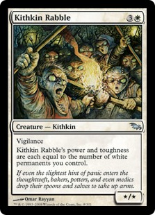 【ENG】《キスキンの扇動者/Kithkin Rabble》[SHM]