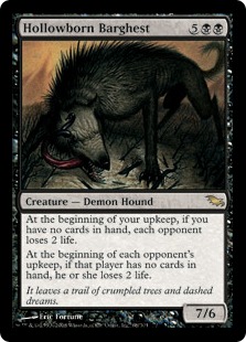 【ENG】《うろ穴生まれのバーゲスト/Hollowborn Barghest》[SHM]