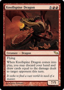 【ENG】《山背骨のドラゴン/Knollspine Dragon》[SHM]