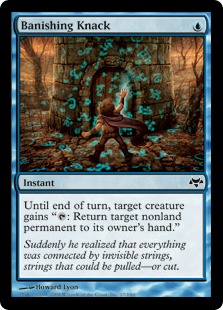 【ENG】【Foil】《消し去りの才覚/Banishing Knack》[EVE]