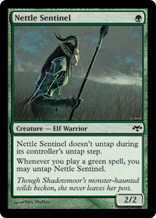【ENG】【Foil】《イラクサの歩哨/Nettle Sentinel》[EVE]