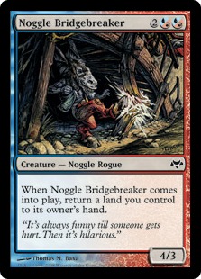【ENG】【Foil】《ノッグルの橋壊し/Noggle Bridgebreaker》[EVE]