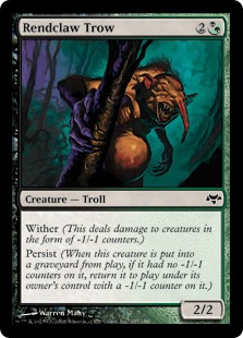 【ENG】【Foil】《裂き爪のトロウ/Rendclaw Trow》[EVE]