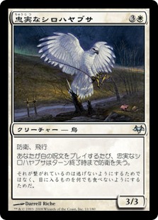 【JPN】《忠実なシロハヤブサ/Loyal Gyrfalcon》[EVE]