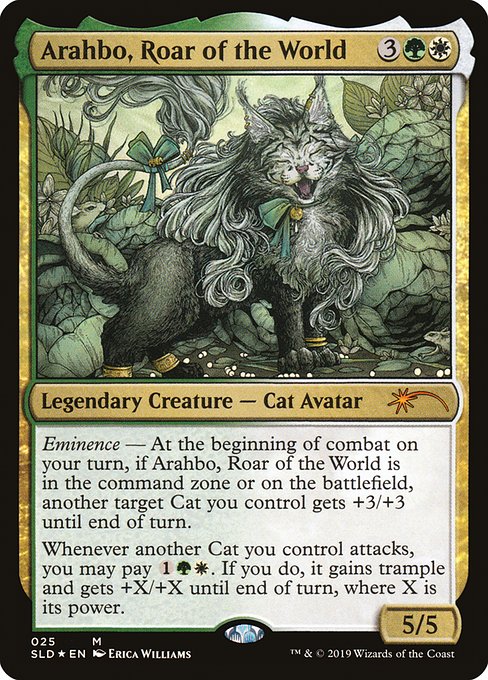 【ENG】【Foil】《世界の咆哮、アラーボ/Arahbo, Roar of the World》(025)[Secret Lair]