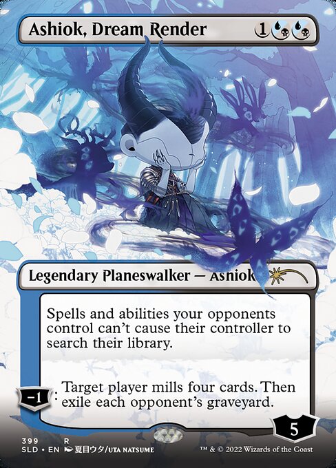 【ENG】【Foil】《夢を引き裂く者、アショク/Ashiok, Dream Render》(399)[Secret Lair]