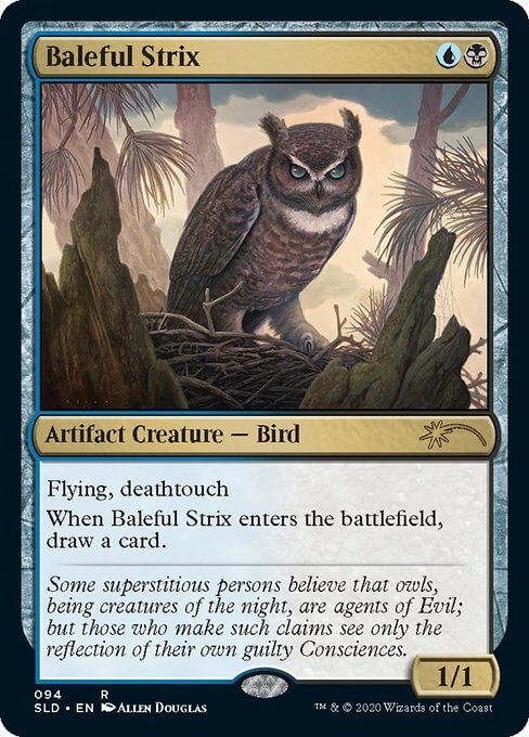 【ENG】《悪意の大梟/Baleful Strix》(094)[Secret Lair]