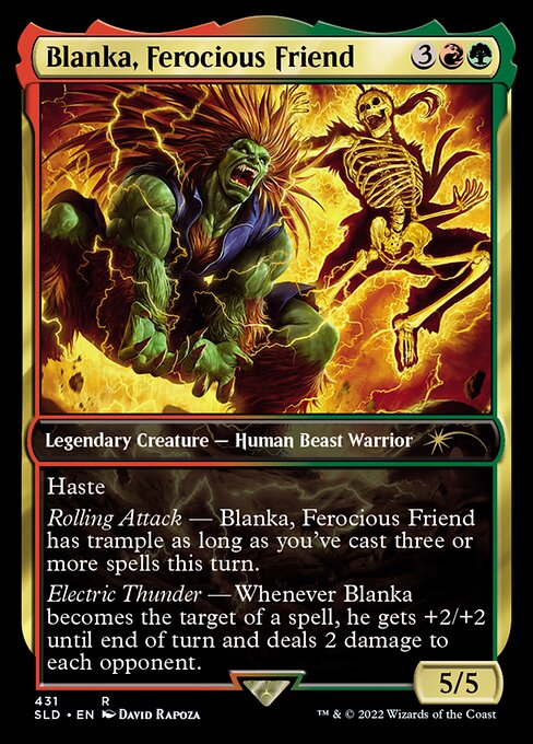 【ENG】《Blanka, Ferocious Friend》(431)[Secret Lair]