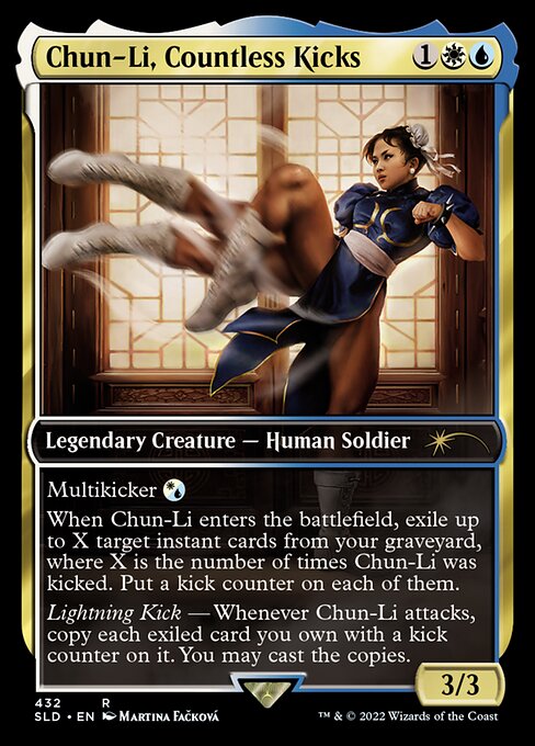 【ENG】《Chun-Li, Countless Kicks》(432)[Secret Lair]