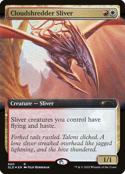【ENG】【Foil】《斬雲スリヴァー/Cloudshredder Sliver》(660)[Secret Lair]