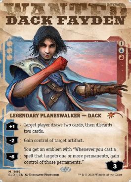 【ENG】【Foil】《ダク・フェイデン/Dack Fayden》(1689)[Secret Lair]