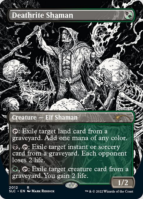 【ENG】《死儀礼のシャーマン/Deathrite Shaman》(2012)[Secret Lair]