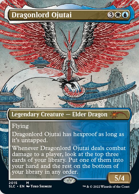 【ENG】《龍王オジュタイ/Dragonlord Ojutai》(2015)[Secret Lair]