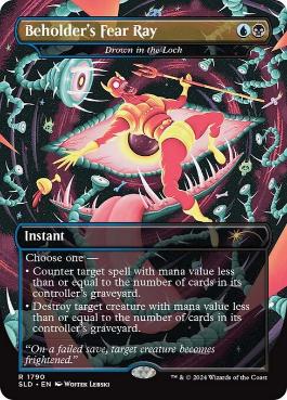 【ENG】【Foil】《湖での水難/Drown in the Loch》(1790)[Secret Lair]