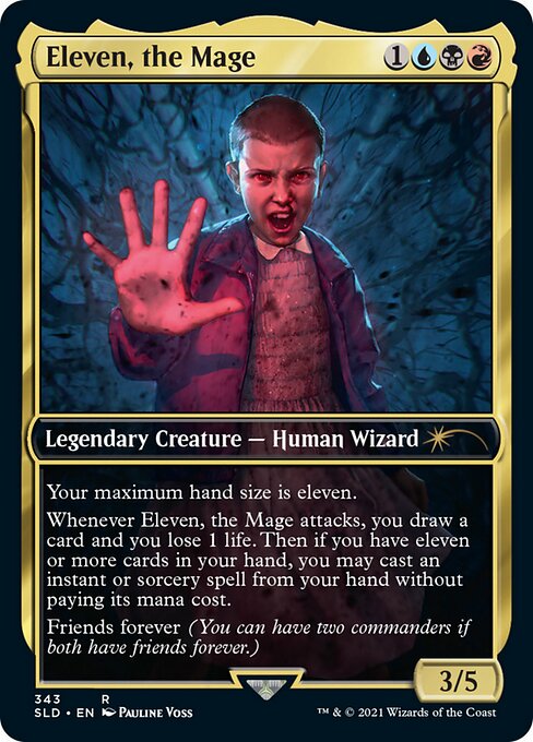 【ENG】【Foil】《Eleven, the Mage》(343)[Secret Lair]