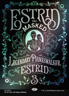 【ENG】【Foil】《仮面使い、エストリッド/Estrid, the Masked》(1327)[Secret Lair]