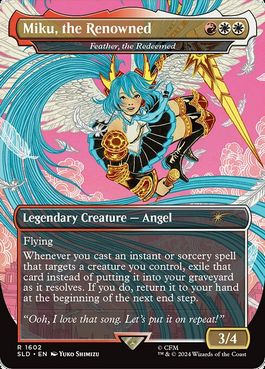 【ENG】《贖いし者、フェザー/Feather, the Redeemed》(1602)[Secret Lair]