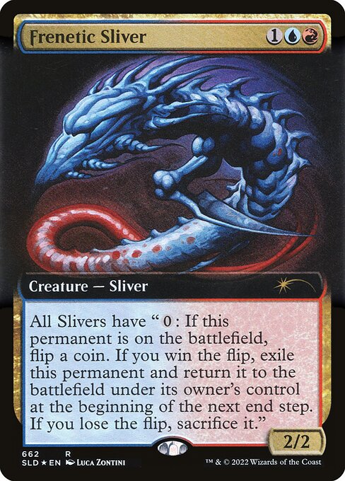 【ENG】【Foil】《熱狂スリヴァー/Frenetic Sliver》(662)[Secret Lair]