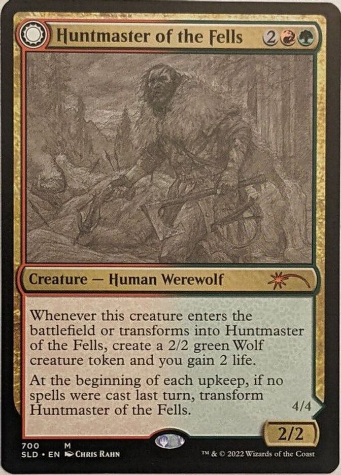 【ENG】【Foil】《高原の狩りの達人/Huntmaster of the Fells》(700)[Secret Lair]