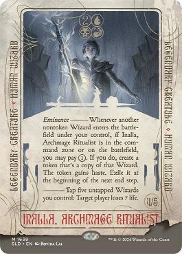【ENG】【Foil】《儀式の大魔導師、イナーラ/Inalla, Archmage Ritualist》(1639)[Secret Lair]