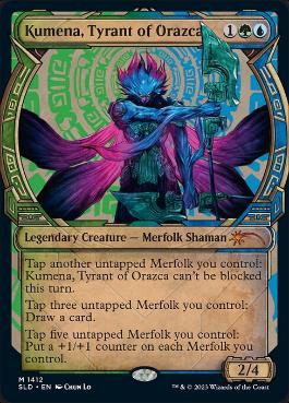 【ENG】【Foil】《オラーズカの暴君、クメーナ/Kumena, Tyrant of Orazca》(1412)[Secret Lair]