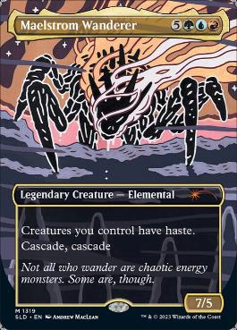 【ENG】【Foil】《大渦の放浪者/Maelstrom Wanderer》(1319)[Secret Lair]