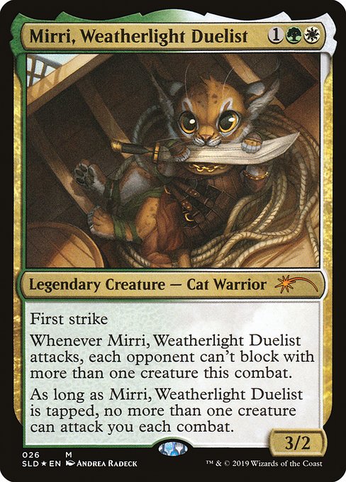 【ENG】【Foil】《ウェザーライトの決闘者、ミリー/Mirri, Weatherlight Duelist》(026)[Secret Lair]