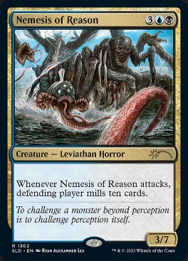 【ENG】【Foil】《道理の宿敵/Nemesis of Reason》(1302)[Secret Lair]