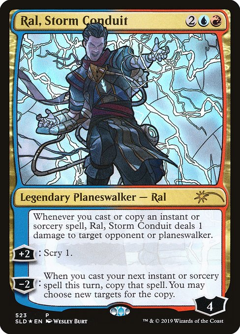 【ENG】【Foil】《嵐の伝導者、ラル/Ral, Storm Conduit》(523)[Secret Lair]