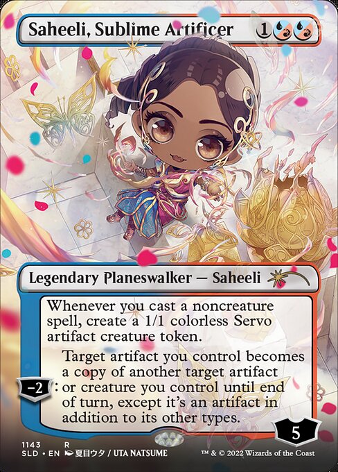 【ENG】【Foil】《崇高な工匠、サヒーリ/Saheeli, Sublime Artificer》(1143)[Secret Lair]