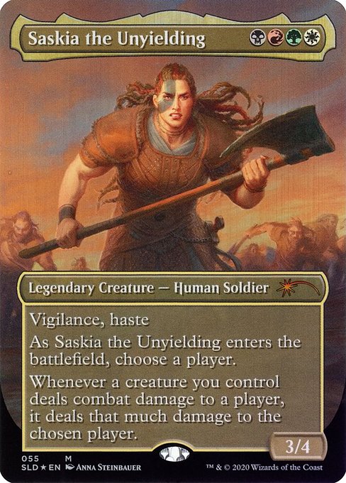【ENG】【Foil】《不撓のサスキア/Saskia the Unyielding》(055)[Secret Lair]