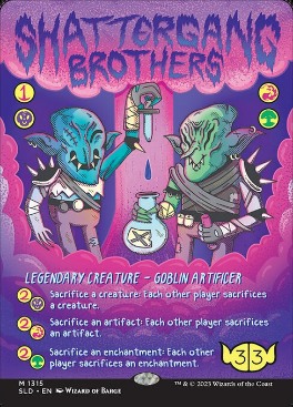 【ENG】《破砕団の兄弟/Shattergang Brothers》(1315)[Secret Lair]