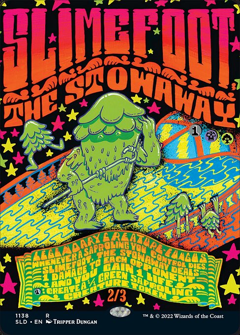 【ENG】【Foil】《密航者、スライムフット/Slimefoot, the Stowaway》(1138)[Secret Lair]