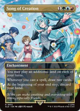 【ENG】【Foil】《創造の歌/Song of Creation》(1603)[Secret Lair]