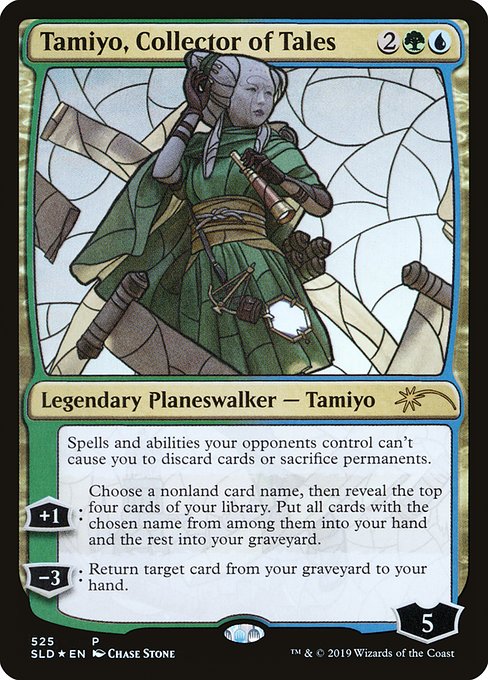 【ENG】【Foil】《伝承の収集者、タミヨウ/Tamiyo, Collector of Tales》(525)[Secret Lair]