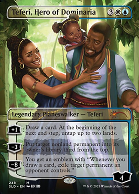 【ENG】《ドミナリアの英雄、テフェリー/Teferi, Hero of Dominaria》(248)[Secret Lair]