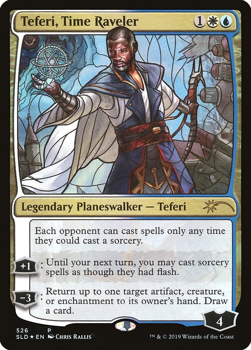 【ENG】【Foil】《時を解す者、テフェリー/Teferi, Time Raveler》(526)[Secret Lair]